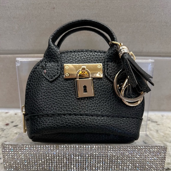 Accessories - Luxury Mini Bag Charm, AirPod/Accessory Holder
